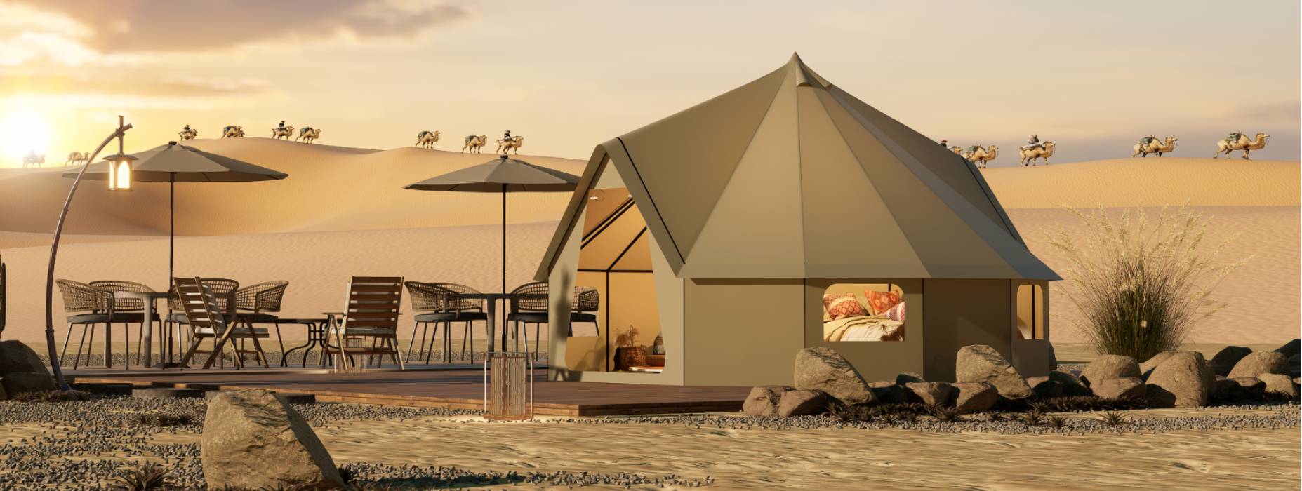 错那县露营酒店帐篷产品